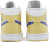 Фото #4 товара [BQ6472-701] Womens Air Jordan RETRO 1 MID 'LEMON WASH LAPIS'