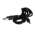 Фото #2 товара Akyga AK-DC-03, 0.8 m, USB A, Black