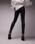 Фото #4 товара Topshop Jamie jeans with thigh rip in washed black