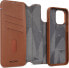 Фото #7 товара Decoded Decoded Leather Detachable Wallet, tan - iPhone 15 Pro