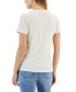 ფოტო #2 პროდუქტის Women's Coke Santa Snow Crewneck T-Shirt