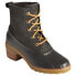Фото #2 товара Sperry Saltwater Heels Embossed Lace Up Womens Brown Casual Boots STS86778