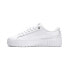 Puma Smash Platform V2 L C Lace Up Womens White Sneakers Casual Shoes 39400601 8.5 - фото #3