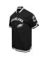 Фото #3 товара Men's Black Philadelphia Eagles Classic Warm-Up Full-Snap Jacket