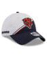 Фото #1 товара Men's White, Navy Chicago Bears 2023 Sideline 9TWENTY Adjustable Hat