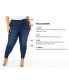Фото #8 товара Trendy Plus Size Mid Rise Infinite Stretch Dawson Super-Skinny Jeans