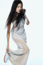 Фото #1 товара Mesh-detail Bodycon Dress