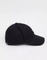 Calvin Klein centre logo cap in black