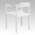 Фото #2 товара Hercules Series 1000 Lb. Capacity White Plastic Cafe Stack Chair