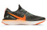 Фото #3 товара Кроссовки Nike Epic React Flyknit 2 черно-бело-оранжевые Кроссовки Nike Epic React CJ7794-381