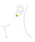 Фото #3 товара Серьги Bling Jewelry Lemon Yellow Flowered