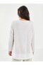 Фото #15 товара LCW Grace V Yaka Baskılı Uzun Kollu Kadın Tişört