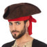 Фото #2 товара Шляпа Пират Коричневый Красный