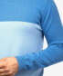 ფოტო #5 პროდუქტის Men's Basic Hooded Colorblock Midweight Sweater