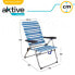 AKTIVE Folding Chair 5 Positions 61x63x93 cm