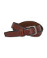 ფოტო #1 პროდუქტის Men's Leather Non-Reversible Dress Belt