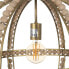 Фото #2 товара Потолочный светильник Натуральный Металл древесина дуба 220-240 V 54 x 54 x 54 cm