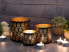 Teelichthalter Orient 3er Set Kerzen