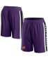 Men's Purple Phoenix Suns Referee Iconic Mesh Shorts