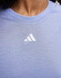 Фото #1 товара adidas Training Train Essentials t-shirt in pale blue