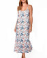 ფოტო #1 პროდუქტის Women's Danielle Ultra Soft Floral Lounge Dress