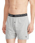 Фото #1 товара Men's 5-Pack Classic-Fit Cotton Knit Boxers