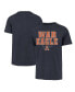 ფოტო #1 პროდუქტის Men's Navy Distressed Auburn Tigers Article Franklin T-shirt