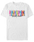 Фото #1 товара Britney Spears Men's Rainbow Dancer Short Sleeve T-Shirt