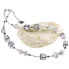 Romantic necklace Delicate Pink with pure silver in Lampglas NCU40 pearls