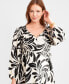 ფოტო #5 პროდუქტის Women's Maternity Boho Tunic Dress