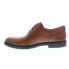 Фото #5 товара Clarks Un Tailor Tie 26144680 Mens Brown Wide Oxfords Plain Toe Shoes