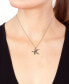 ფოტო #2 პროდუქტის EFFY® Multi-Gemstone (3/4 ct. t.w.) & Diamond (1/10 ct. t.w.) Starfish 18" Pendant Necklace in 14k Rose Gold