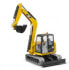 Фото #3 товара Bruder Cat Mini Excavator - Excavator model - Plastic - Black - Yellow