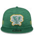 Фото #2 товара Men's Green Oakland Athletics 2024 Clubhouse 9FIFTY Snapback Hat