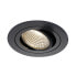 Фото #2 товара SLV 113900 Downlight schwarz - Recessed lighting spot - 1 bulb(s) - LED - 8 W - 3000 K - Black