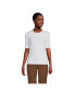 ფოტო #2 პროდუქტის Women's Lightweight Jersey T-shirt