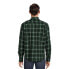 Фото #2 товара George Flannel Shirt Men's Medium Multicolor Cotton Long Sleeve Pockets Plaid