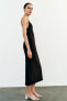 Фото #10 товара Платье cut-out из эластичной ткани ZARA