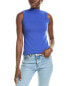 Фото #1 товара Sofiacashmere Mock Neck Cashmere Tank Women's