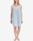ფოტო #1 პროდუქტის Cotton Lace-Trim Short Nightgown