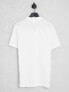 Фото #2 товара Lacoste slim fit pique polo in white