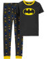 Фото #3 товара Kid 2-Piece Batman™ 100% Snug Fit Cotton Pajamas 8