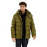 Куртка G-Star Whistler Puffer, спортивная, с капюшоном Зеленый, S - фото #1