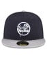 Фото #2 товара Men's Navy New York Yankees 2024 Batting Practice 59FIFTY Fitted Hat