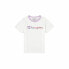 Child's Short Sleeve T-Shirt Champion Crewneck White