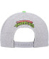 ფოტო #4 პროდუქტის Men's Heather Gray, Neon Green Teenage Mutant Ninja Turtles Trucker 9FIFTY Snapback Hat