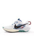 Nike Running Reactx Pegasus Trail 5 trainers in white and blue