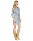 Фото #3 товара Women's Chambray Utility Shirtdress