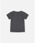 Boy T-Shirt With Print Dark Grey - Child