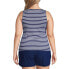 Plus Size Mastectomy High Neck UPF 50 Modest Tankini Swimsuit Top